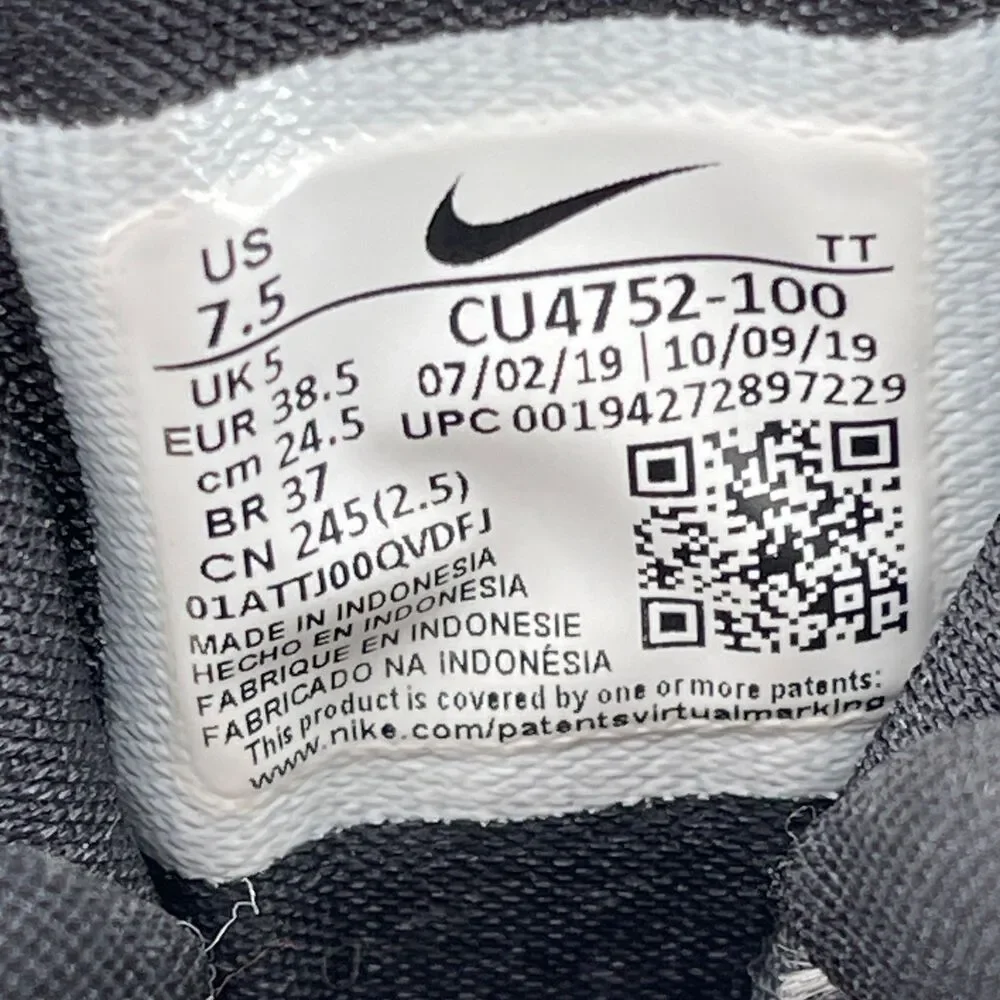 NIKE Air Max 270 React Shoes Womens Size 7.5 White Running Comfort Walking Gym